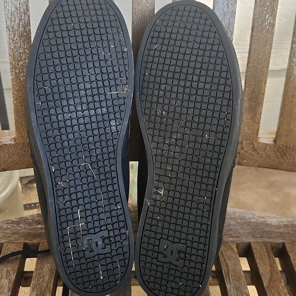 DC Men's Black Skate Shoes 12 - Picture 5 of 6